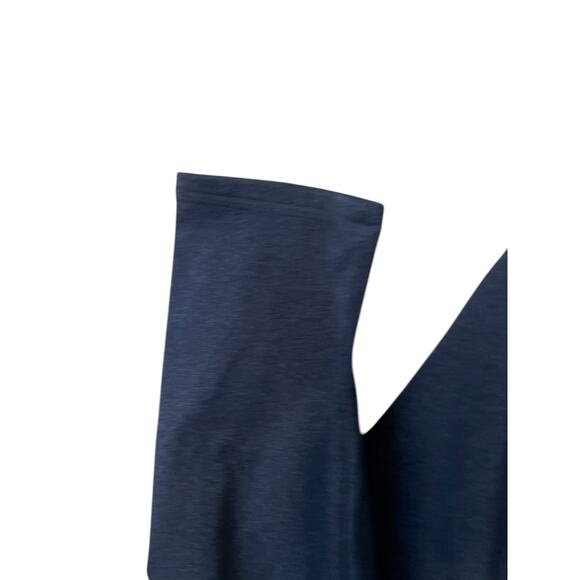 SPYDER ACTIVE MENS 3/4 ZIP LONG SLEEVE PULLOVER JACKET LIGHTWEIGHT NAVY - Picture 3 of 8